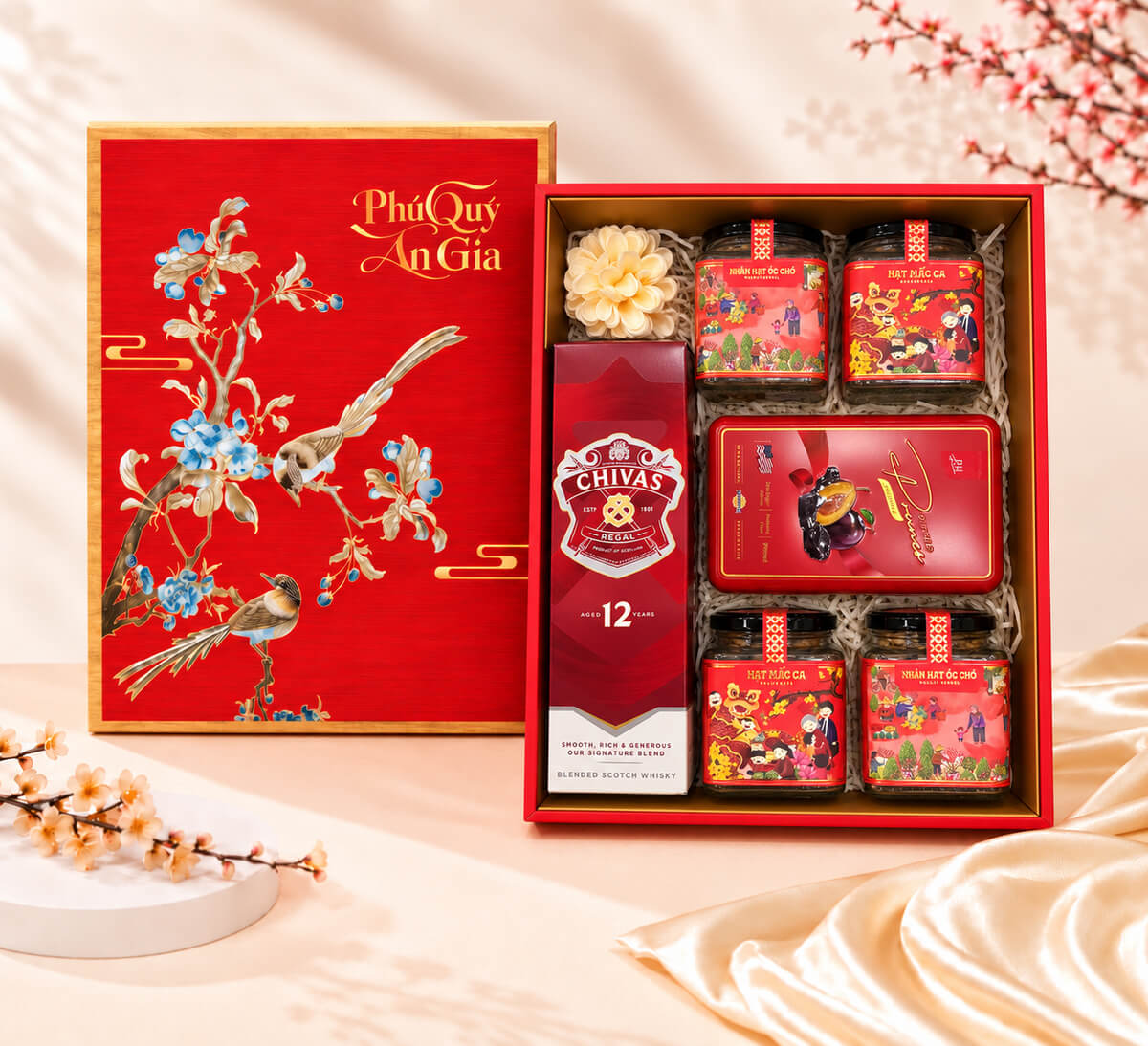 Hộp Quà Tết Phú Quý An Gia HQT2753