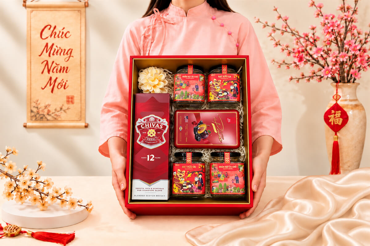 Hộp Quà Tết Phú Quý An Gia HQT2753