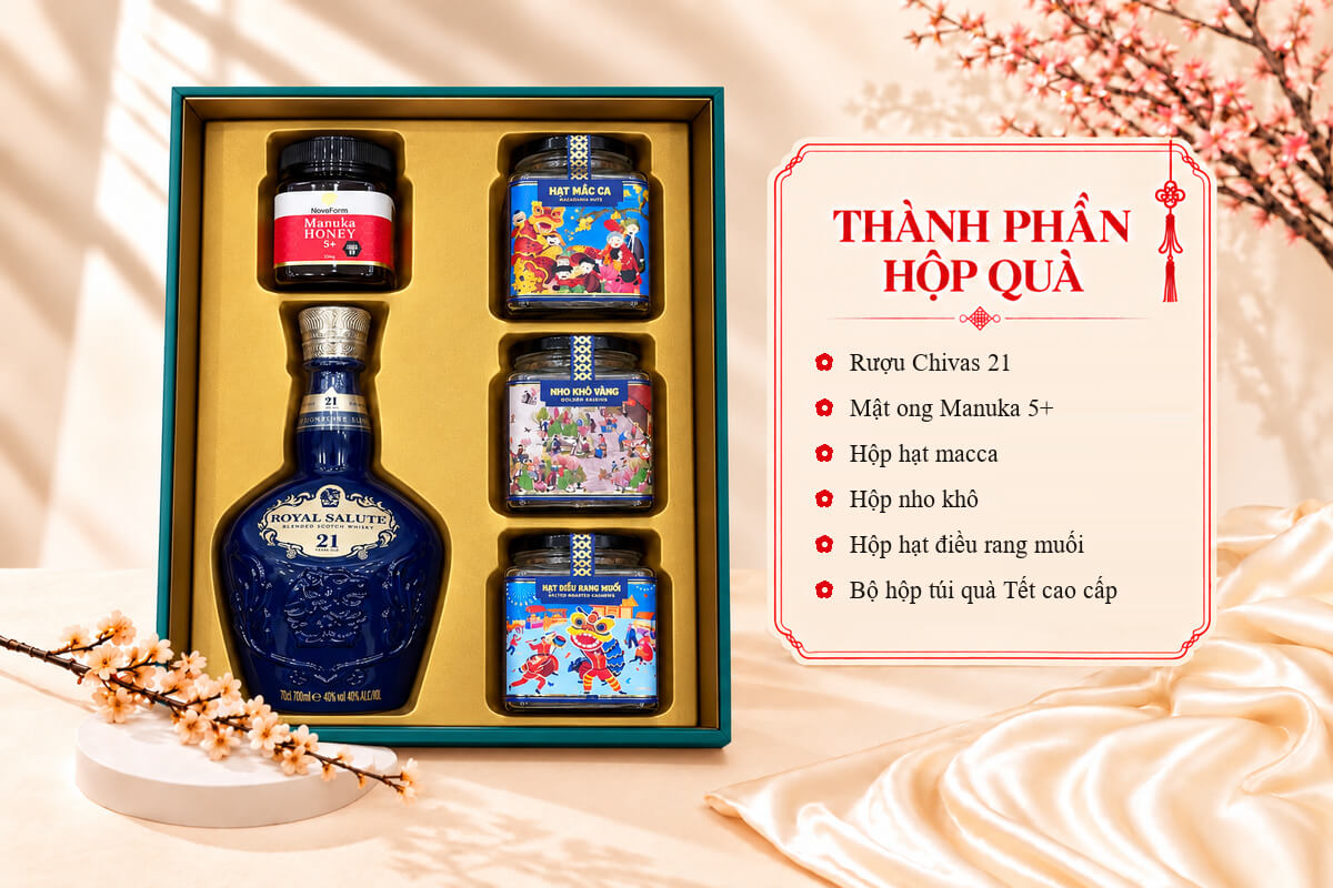 Hộp Quà Tết Thuận Buồm Xuôi Gió HQT2755