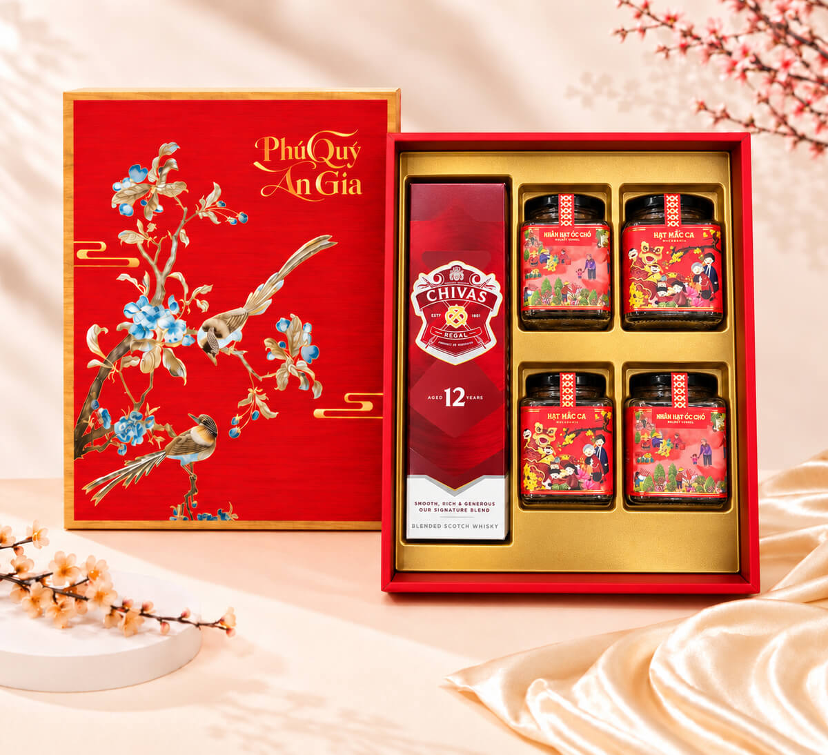 Hộp Quà Tết Phú Quý An Gia HQT2757