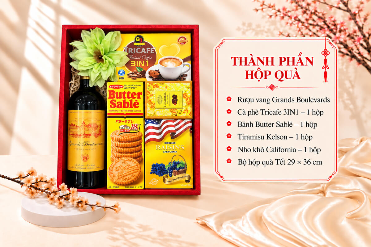 Hộp Quà Tết Phú Quý An Gia HQT2769