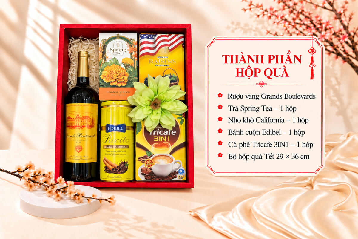 Hộp Quà Tết Phú Quý An Gia HQT2770