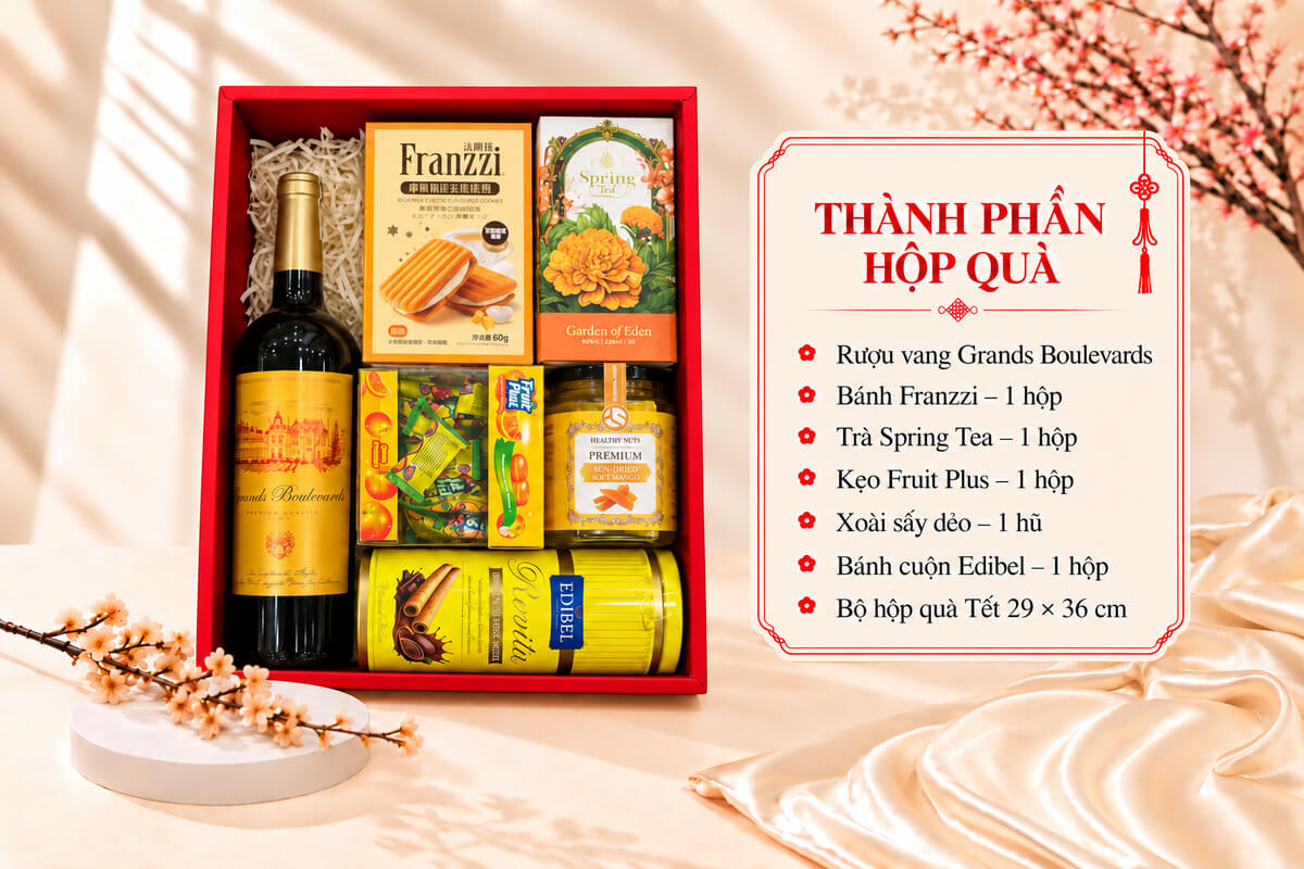 Hộp Quà Tết Phú Quý An Gia HQT2771