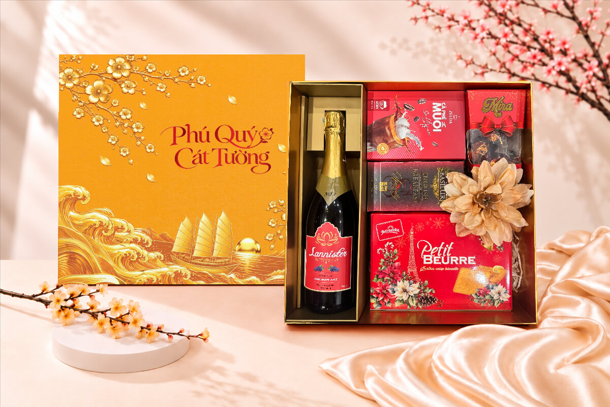 Hộp Quà Tết Phú Quý Cát Tường HQT2772