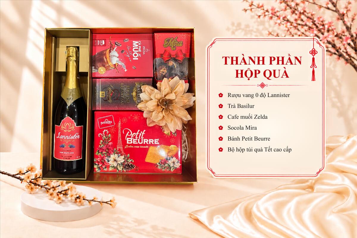 Hộp Quà Tết Phú Quý Cát Tường HQT2772