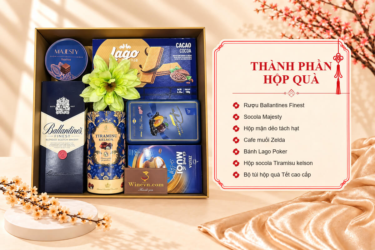 Hộp Quà Tết Lộc Biếc Nghinh Xuân HQT2778