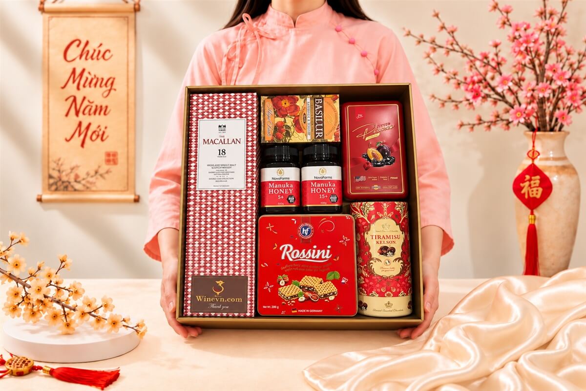 Hộp Quà Tết Happy New Year HQT2780