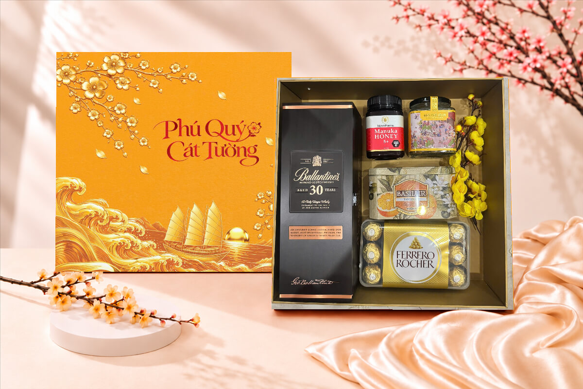 Hộp Quà Tết Phú Quý Cát Tường HQT2782