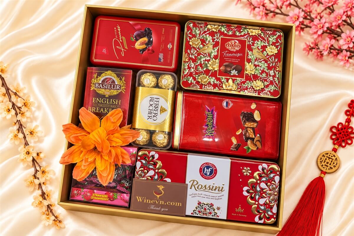 Hộp Quà Tết Happy New Year HQT2788