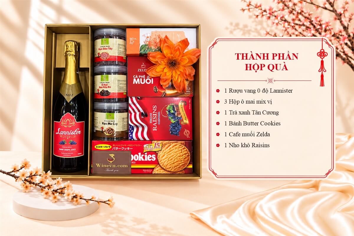 Hộp Quà Tết Phú Quý Cát Tường HQT2789