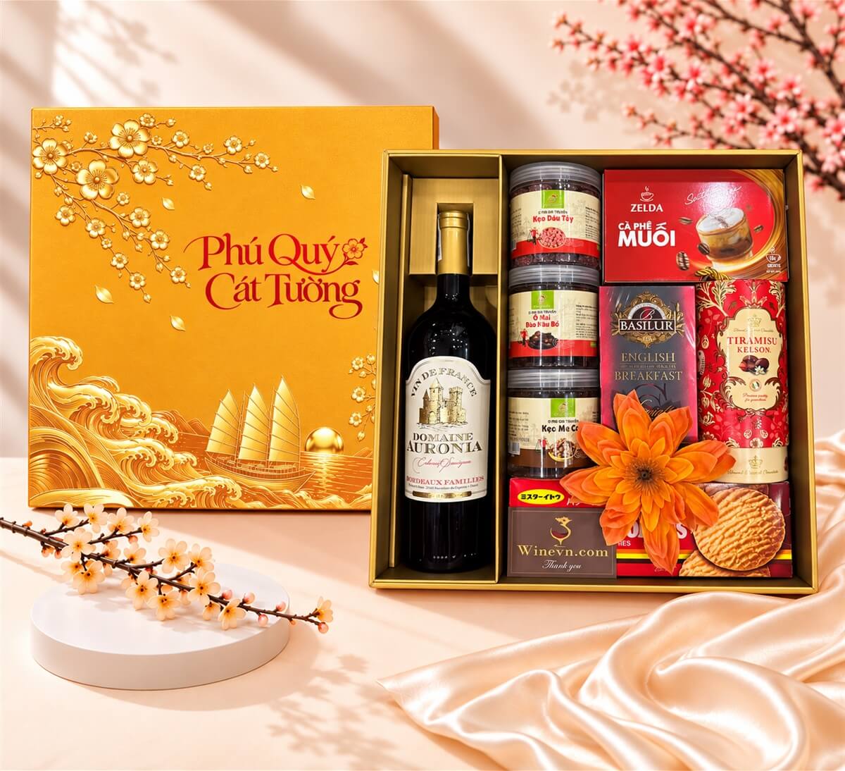 Hộp Quà Tết Phú Quý Cát Tường HQT2790