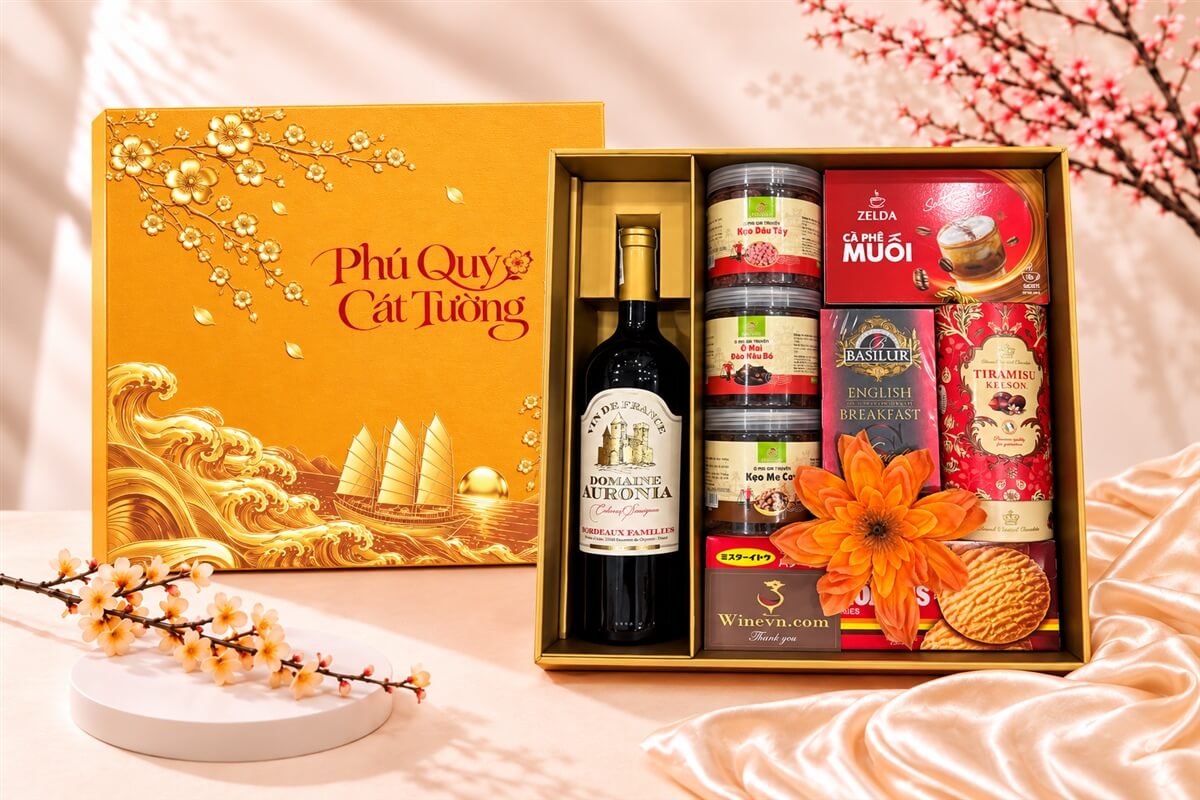 Hộp Quà Tết Phú Quý Cát Tường HQT2790