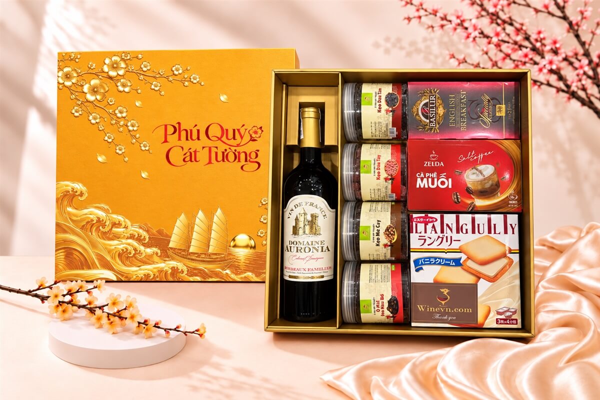 Hộp Quà Tết Phú Quý Cát Tường HQT2791