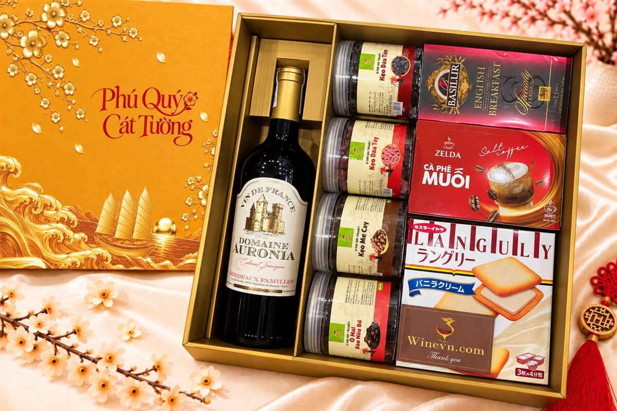 Hộp Quà Tết Phú Quý Cát Tường HQT2791
