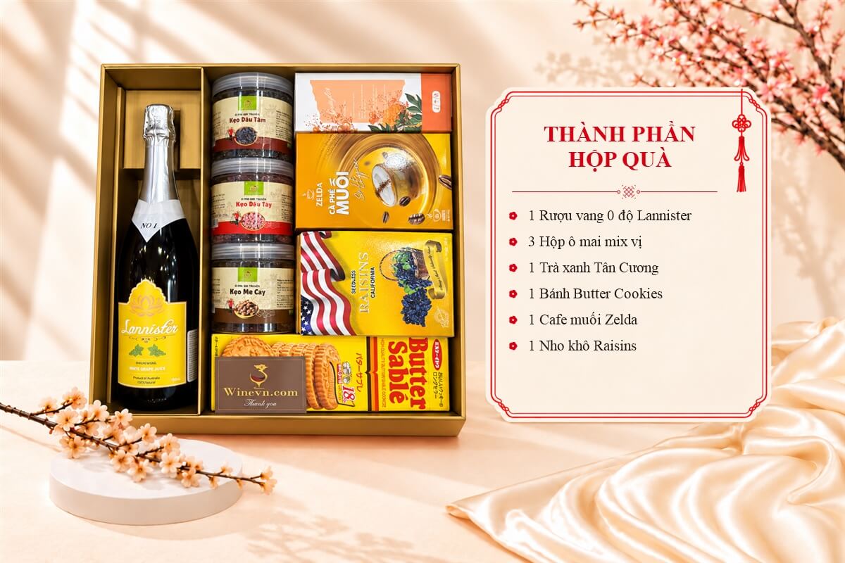 Hộp Quà Tết Phú Quý Cát Tường HQT2792