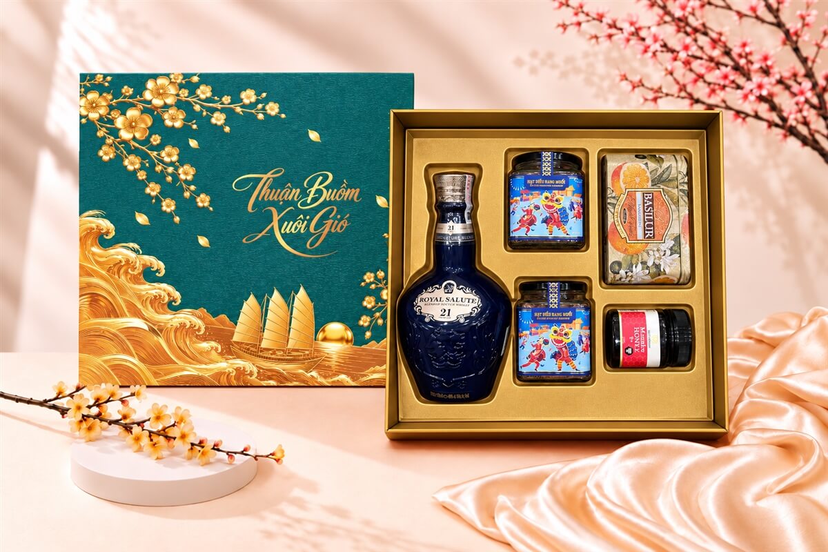 Hộp Quà Tết Thuận Buồm Xuôi Gió HQT2793