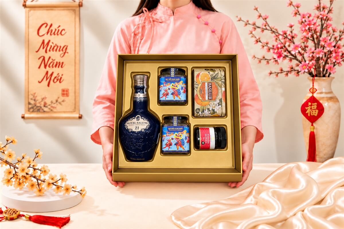 Hộp Quà Tết Thuận Buồm Xuôi Gió HQT2793
