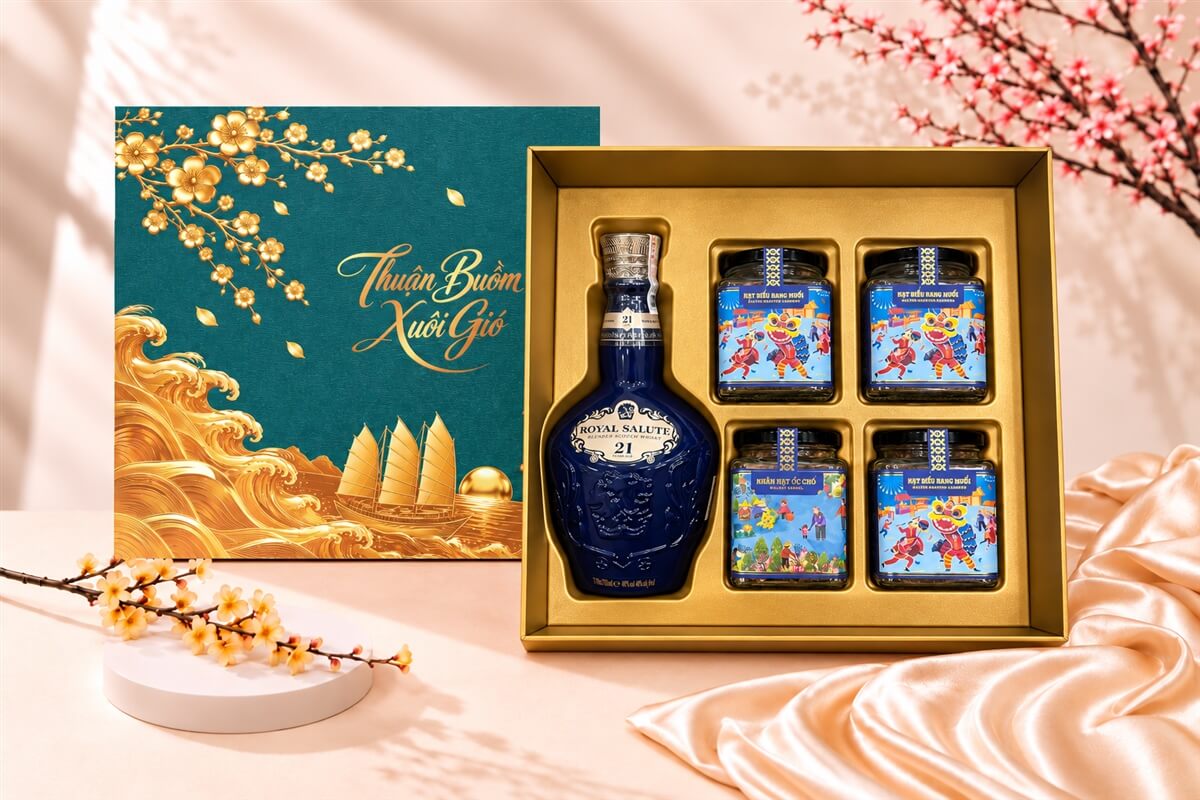Hộp Quà Tết Thuận Buồm Xuôi Gió HQT2794