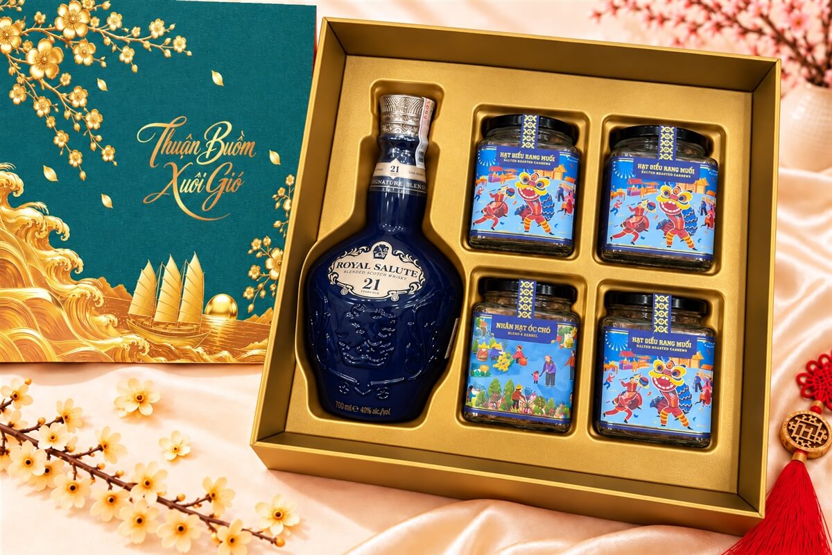 Hộp Quà Tết Thuận Buồm Xuôi Gió HQT2794