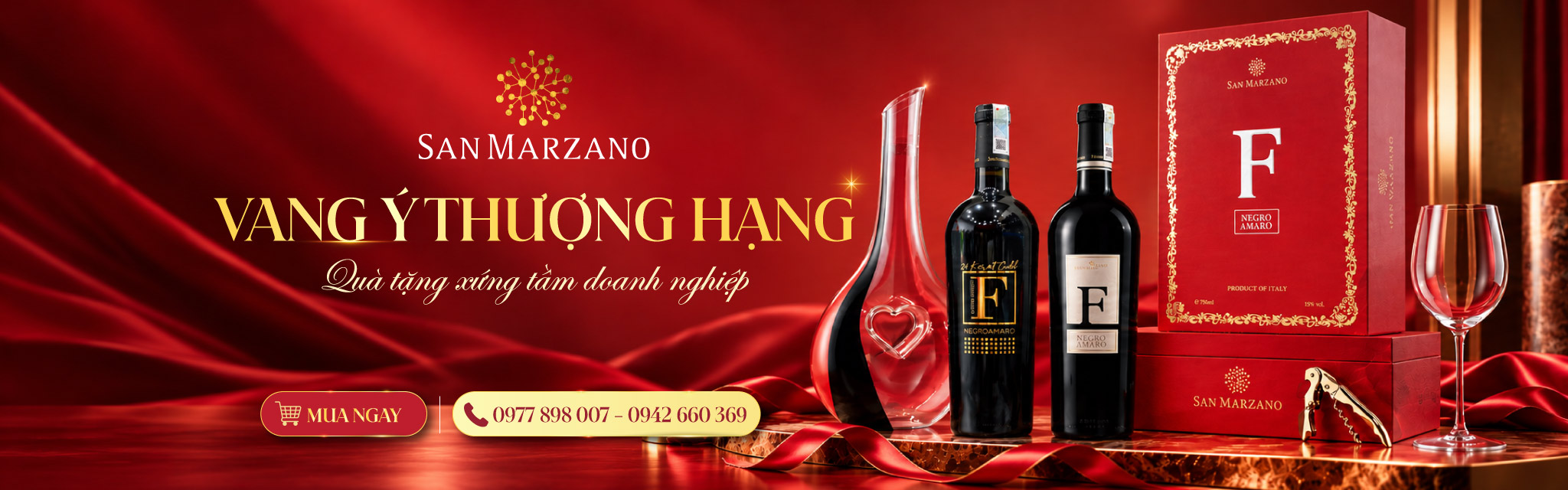 Quà tặng rượu vang F