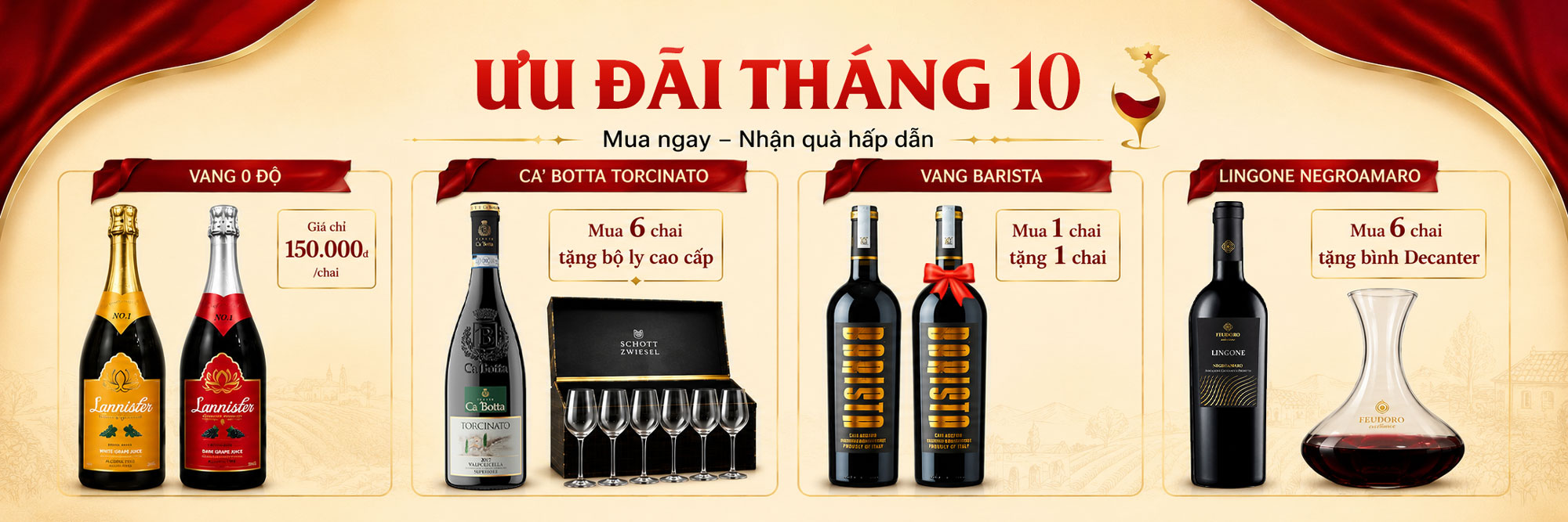Ưu đãi tháng 10